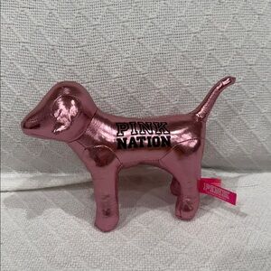 Victoria secret pink shiney dog